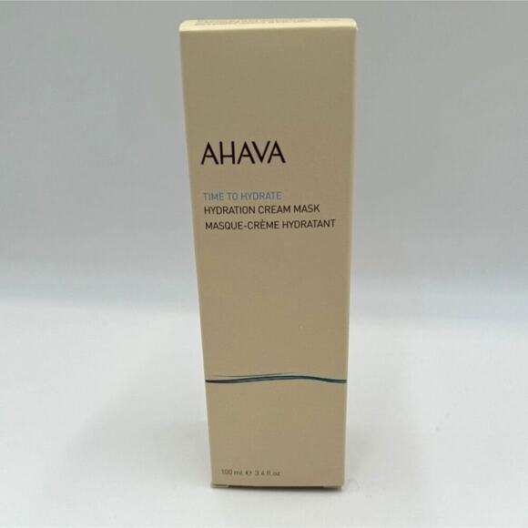 Ahava Time To Hydrate Hydration Cream Facial Mask New in Box - 3.4 oz. - Picture 1 of 7